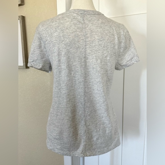GAP ForeverSoft Tee Shirt Women’s Small Gray Short Sleeve 100% Cotton - Picture 4 of 4
